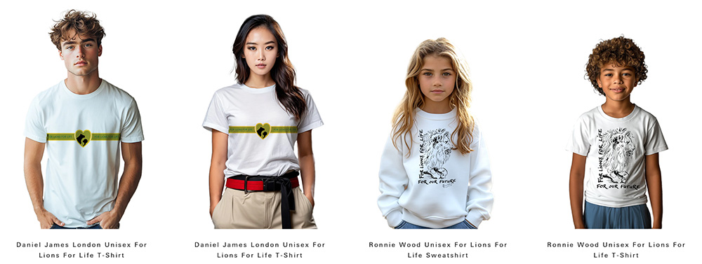 t-shirts designed by Daniel James of London